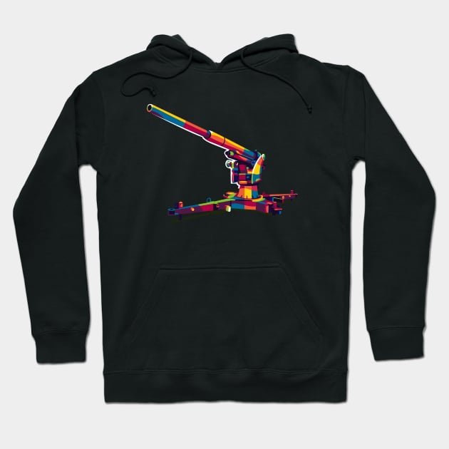 Flak 88mm Hoodie by wpaprint